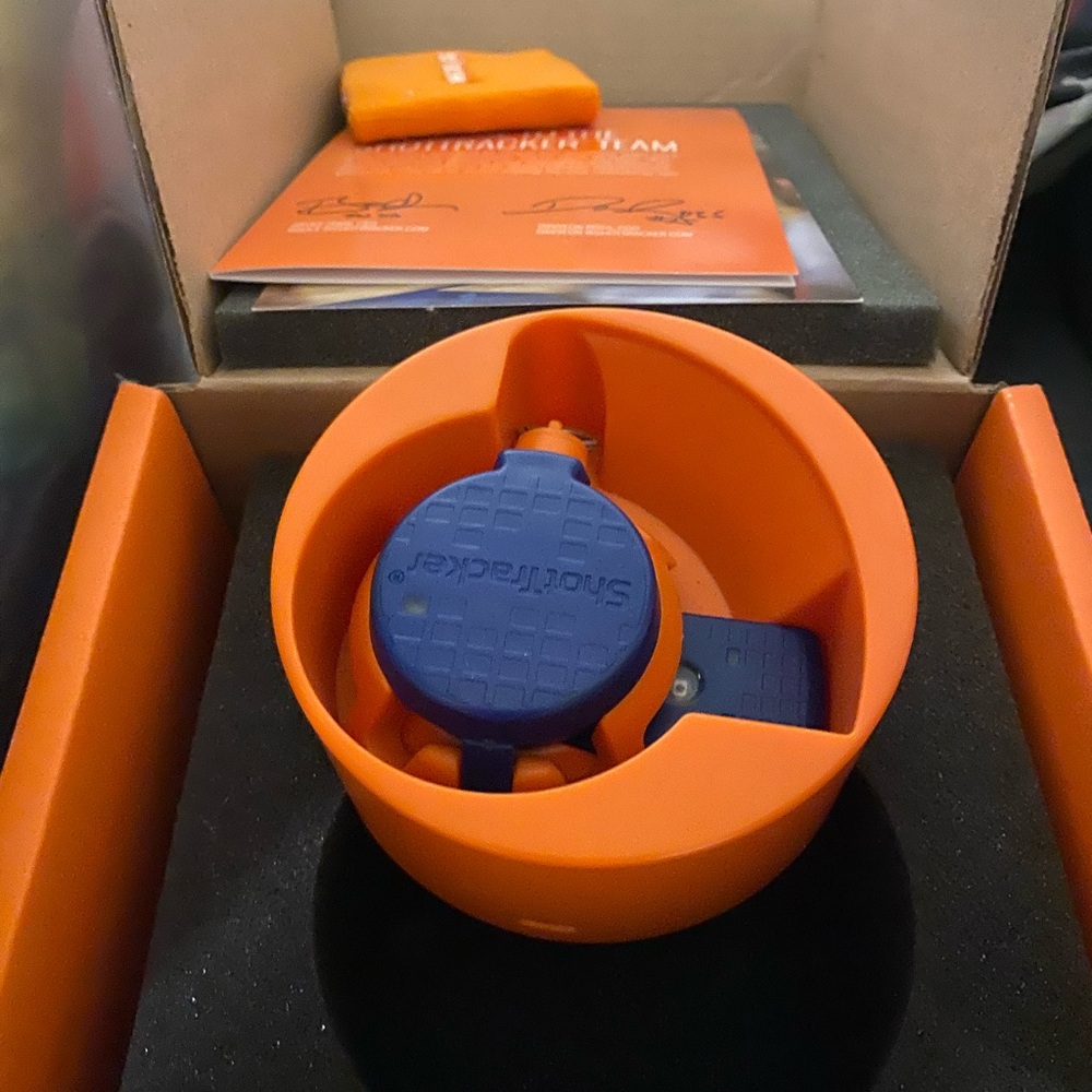 ShotTracker Basketball Training Device. Connected to App.